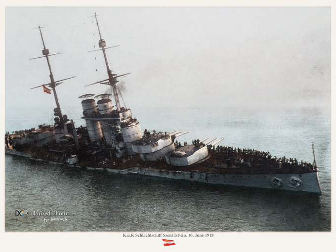 Schlachtschiff Szent Istvan_06c