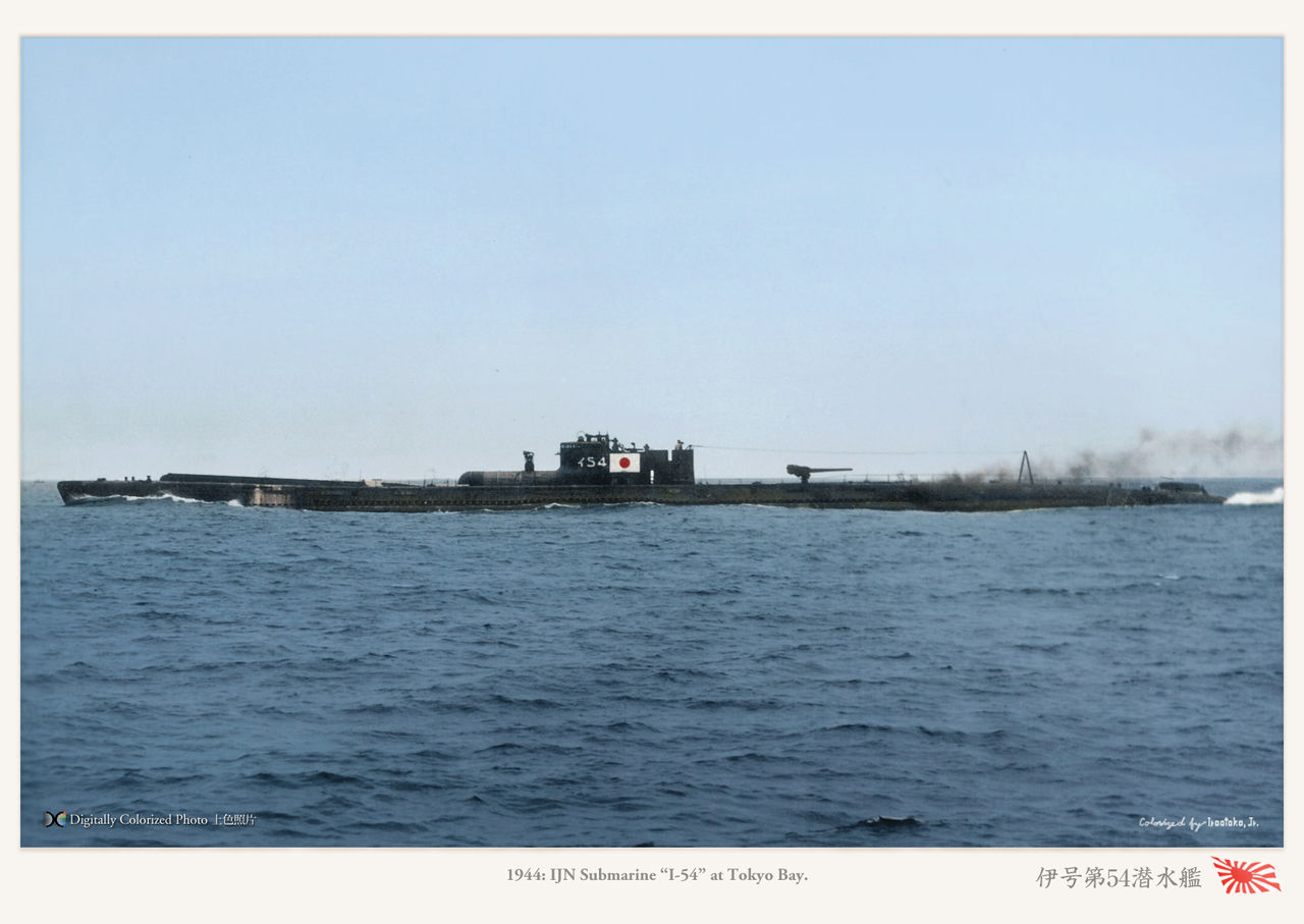 潜水艦『乙型（イ15型）』 I-15 Class Submarine : MONOCHROME
