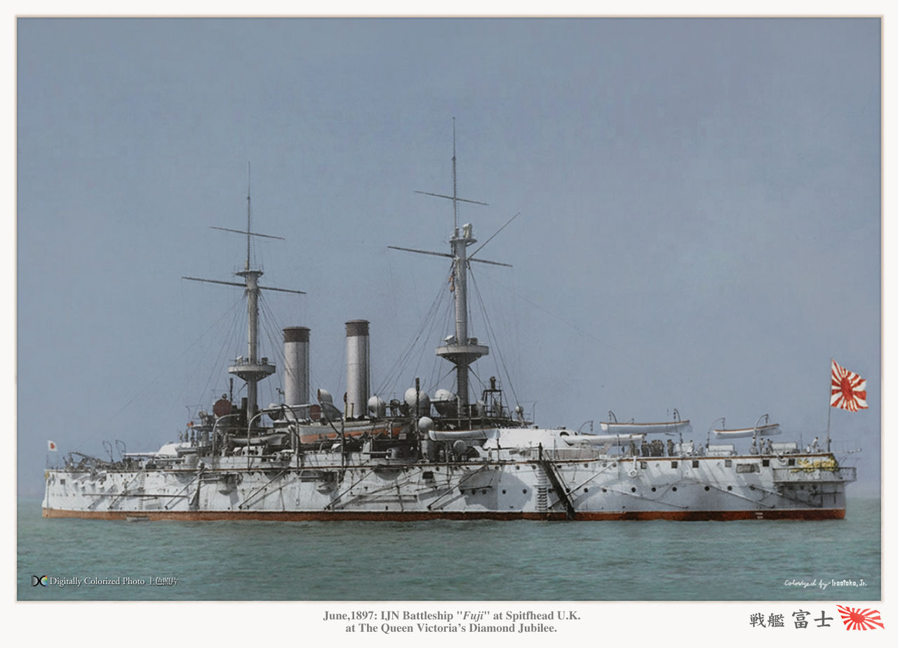 戦艦『富士型』 Fuji class Battleship : MONOCHROME SPECTER 戦艦『富士型』 Fuji class Battleship : MONOCHROME SPECTER
