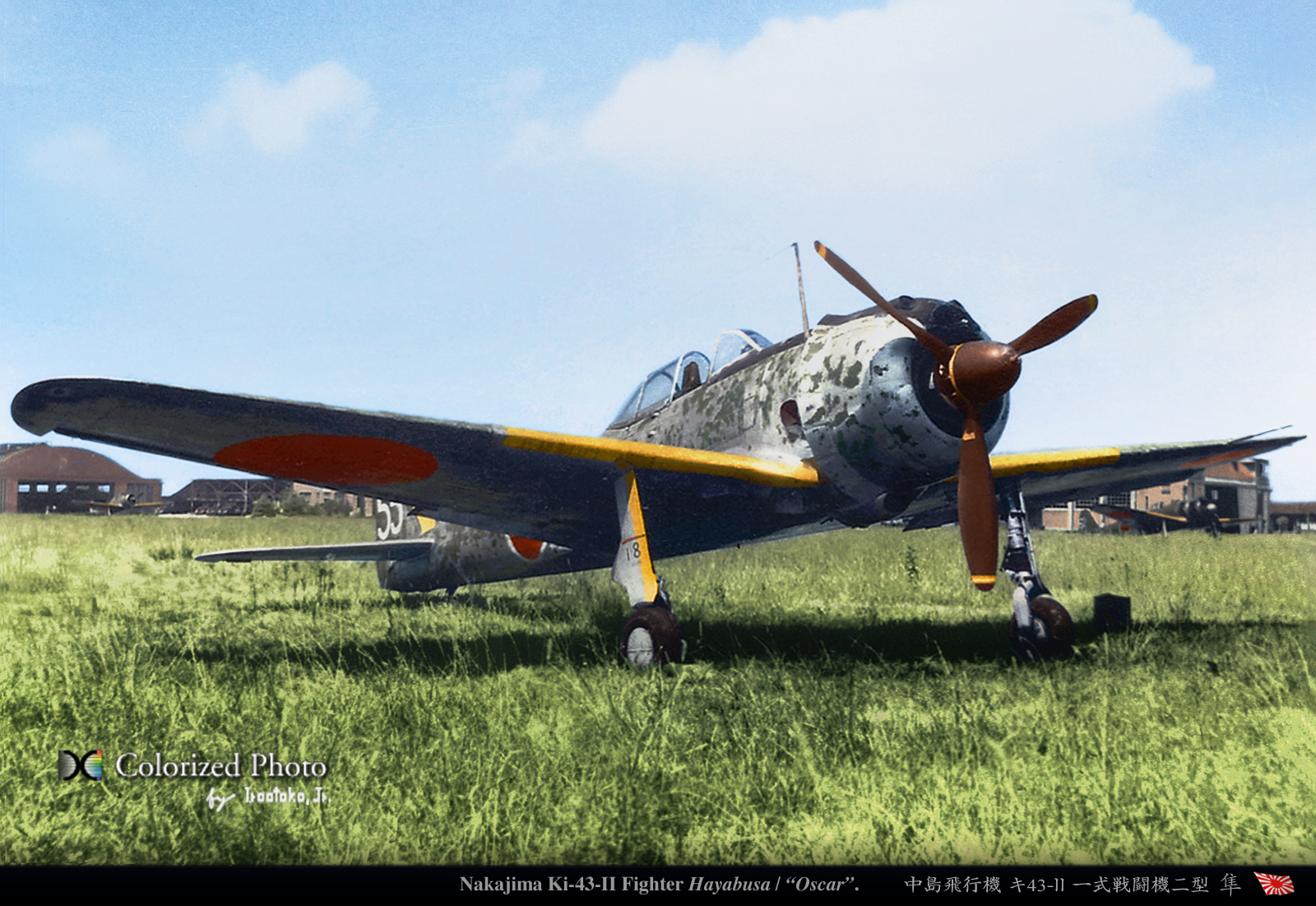 Nakajima Ki-43-II Fighter Oscar : MONOCHROME SPECTER