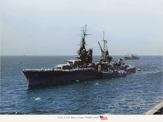 Portland class cruisers : MONOCHROME SPECTER