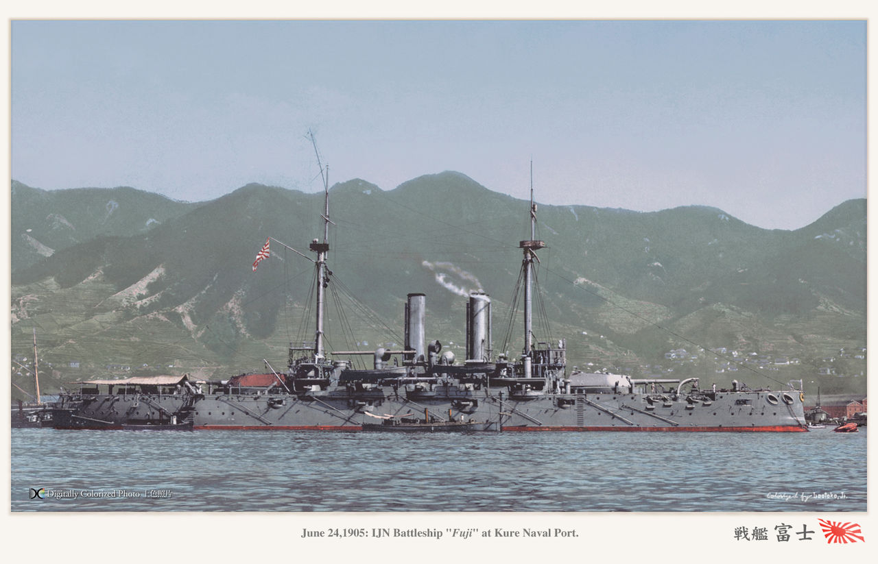 戦艦『富士型』 Fuji class Battleship : MONOCHROME SPECTER