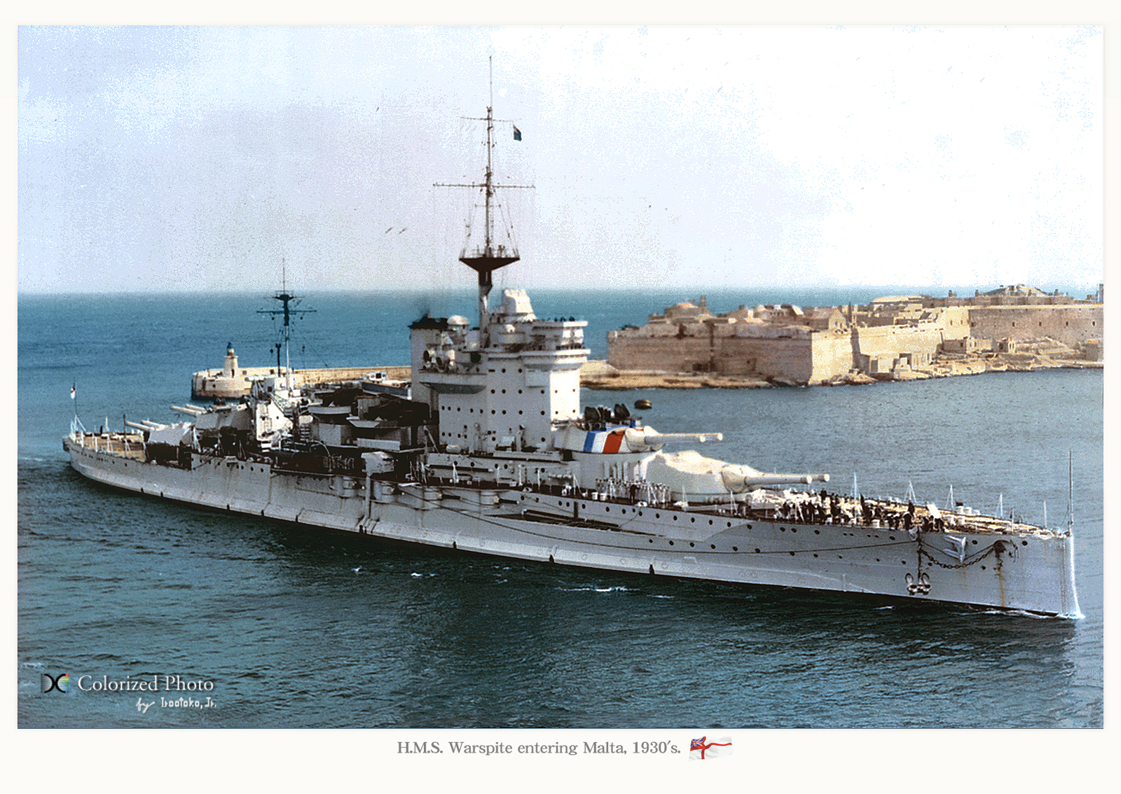 HMS Warspite : MONOCHROME SPECTER HMS Warspite : MONOCHROME SPECTER