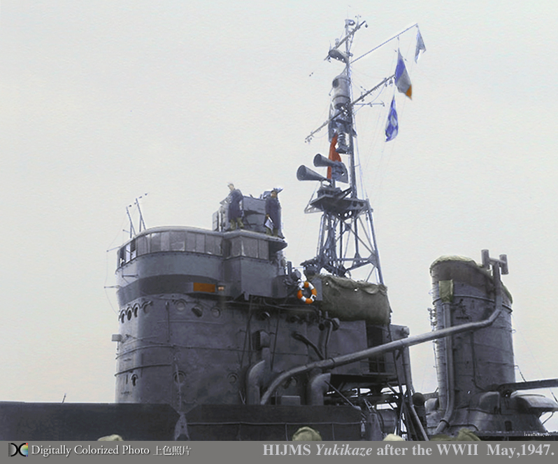 駆逐艦(特別輸送艦)『雪風』 Yukikaze 1946 : MONOCHROME SPECTER 駆逐艦(特別輸送艦)『雪風』 Yukikaze 1946 : MONOCHROME SPECTER