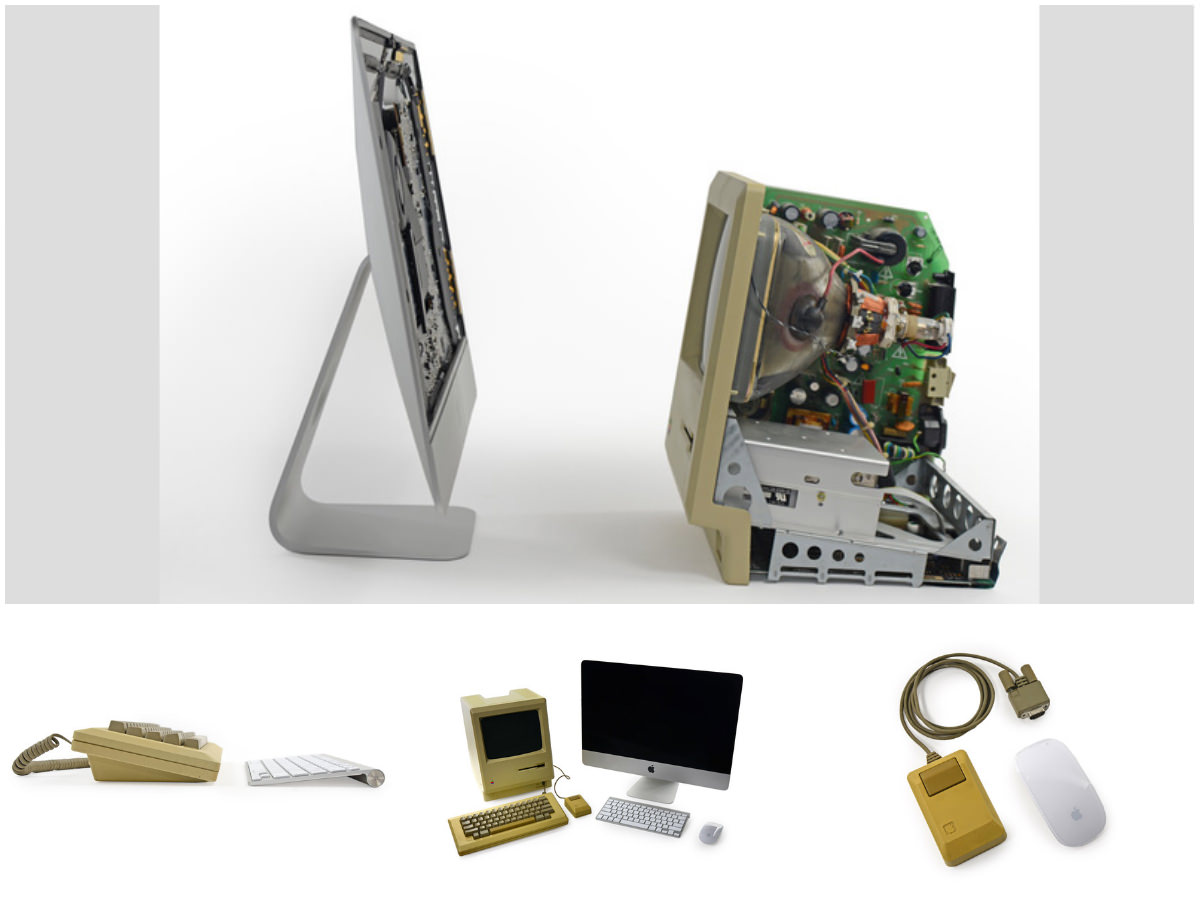 1st Macintosh Compair iMac