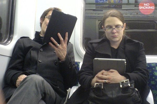 iPad train