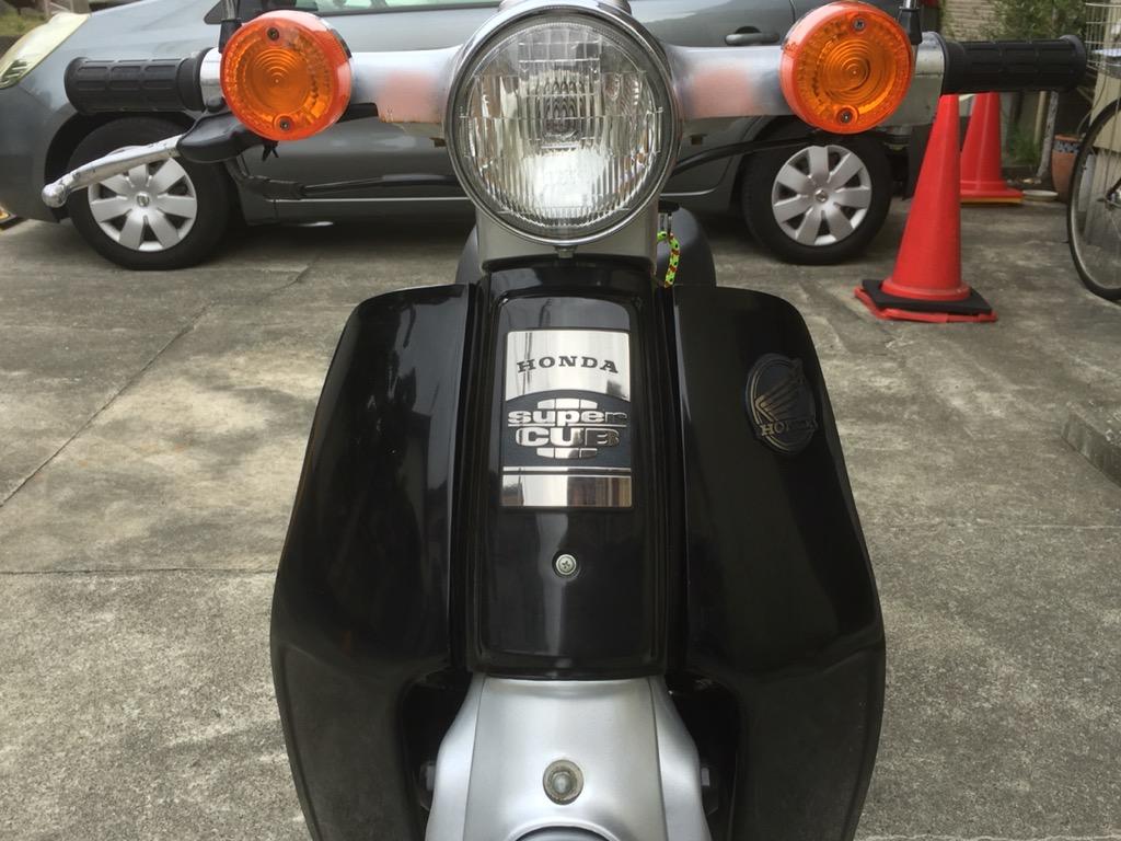 後輪部分の異音についてだよ 週末はスーパーカブでのんびり