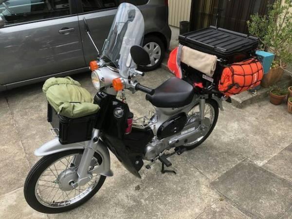 カブの積載効率化 週末はスーパーカブでのんびり