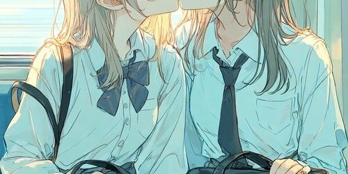 【画像】電車で百合キスしてるJKwwwのアイキャッチ画像