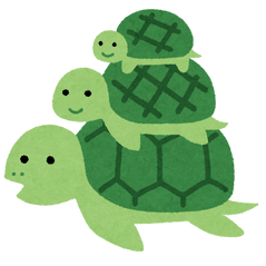 character_turtle_oyako_mago