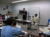 栢野様とで講演