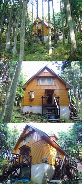 三田市 Jr藍本駅近く 森の中のログハウス風の家 田舎で暮らす 古民家と健康的な家づくり情報 嶋崎不動産 On The Road