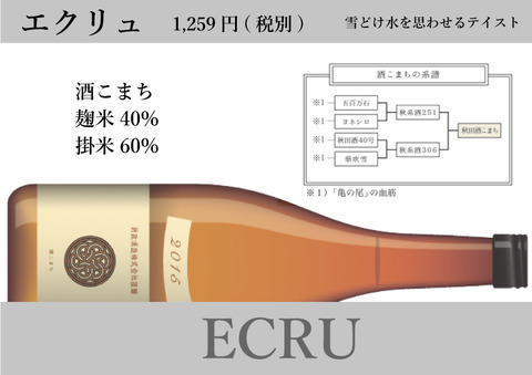 新政　横　エクリュ