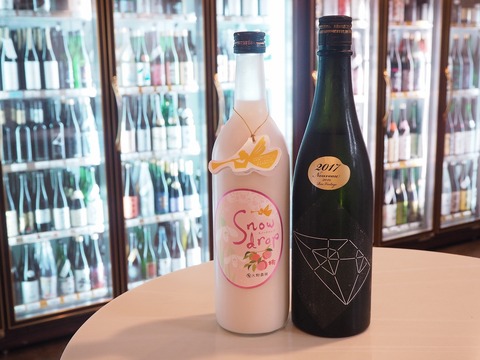 日本酒「仙禽」リキュール「スノードロップ桃」入荷！