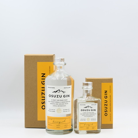 【クラフトジン】「OSUZU GIN Kumquat(金柑)」入荷致しました！