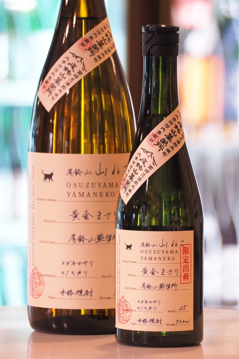 芋焼酎「山ねこ 限定入荷 黄金まさり」