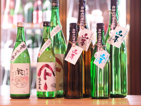 【日本酒】「山本」「やまとしずく」「獅子の里オリゼー」が入荷いたしました。