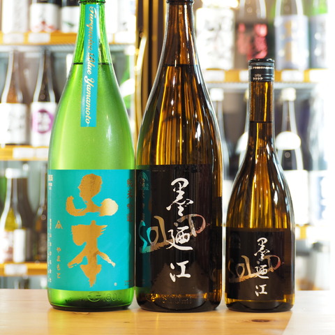 【日本酒】山本ターコイズブルー、墨廼江SOLIDが入荷いたしました！