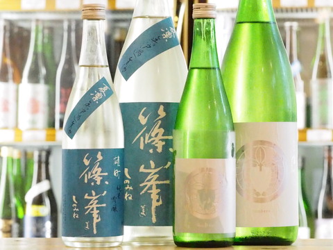 日本酒「篠峯」「松嶺の富士」が入荷いたしました！