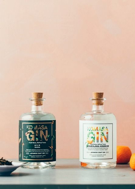 ほうじ茶×ジン？「KOMASA GIN -HOJICHA-」