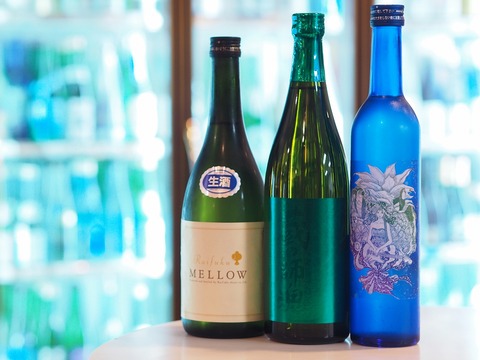 New items 「ＭＥＬＬＯＷ」「ＴＲＯＰＩＣＡＬ」 「ＧＲＥＥＮ」　...日本酒「来福」「三芳菊」　焼酎「蔵の師魂」入荷です！