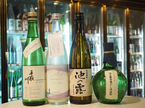 数量限定の『手取川』と、焼酎『池の露』が入荷しました！