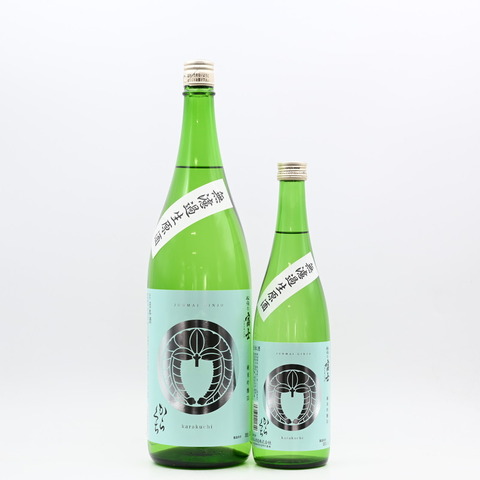 【日本酒】「松嶺の富士 家紋ラベル 純米吟醸からくち 無濾過生原酒」入荷致しました！