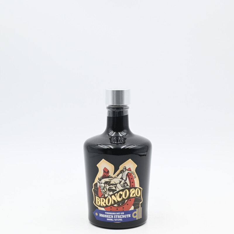 大特価 イラスト BRONCO クラフトジン】「横浜ジン蒸溜所 20 GIN DRY YOKOHAMA 洋酒・リキュール