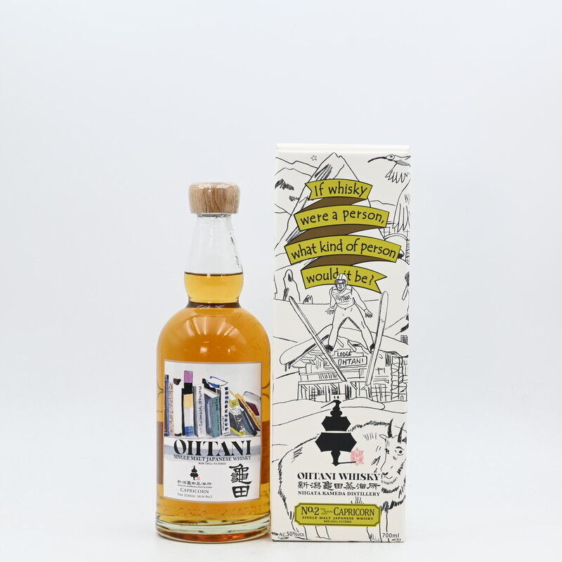 ウイスキー】「OHTANI WHISKY 新潟亀田 Zodiac Sign Series Capricorn
