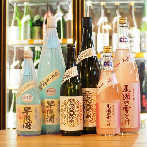 日本酒「早瀬浦」「栄光冨士」「尾瀬の雪どけ」が入荷しました！