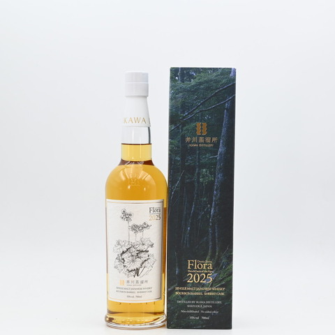 【ウイスキー】「井川蒸溜所 シングルモルト Dessin Series Flora(フローラ) 2025」入荷致しました！
