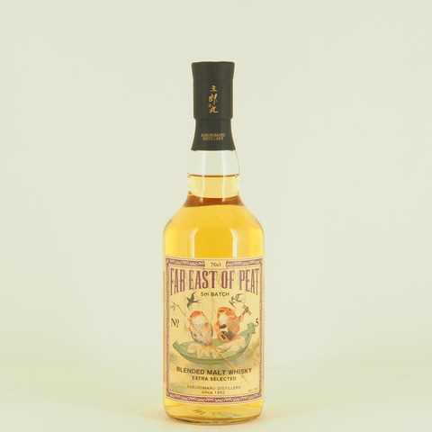 【ウイスキー】三郎丸蒸留所「FAR EAST OF PEAT 5TH BATCH Blended Malt Whisky」入荷致しました！