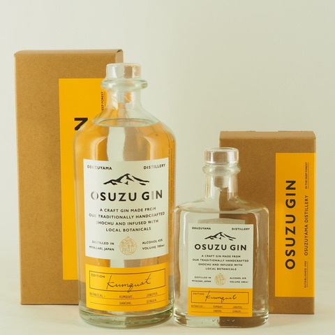 【クラフトジン】「OSUZU GIN Kumquat(金柑)」入荷致しました！