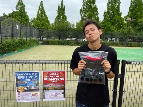 6.14ディアドラシングルス準優勝
