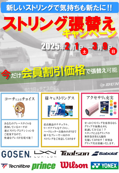 ストリングキャンペーン