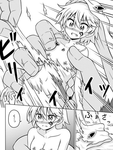 異世界漫画のエロシーン、乳首