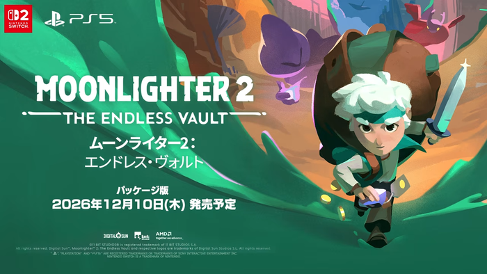 昼は店主、夜は冒険者。ローグライトARPG『Moonlighter 2: The Endless Vault』12/10発売予定 国内パッケージ版の予約受付が開始