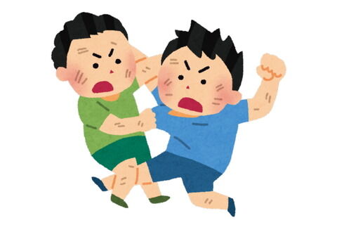 【検証動画】アンパンマンショーで男の子2人が大ケンカの模様・・・・