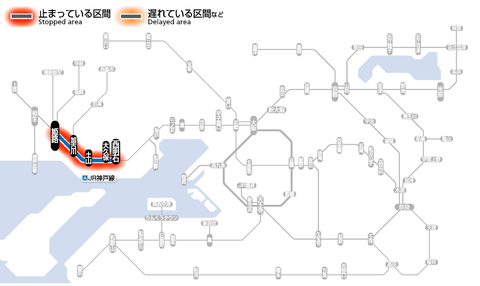 【JR神戸線】魚住駅人身事故影響・・・西宮駅「人多すぎて」入場規制の現場の光景がヤバい・・画像がこちら