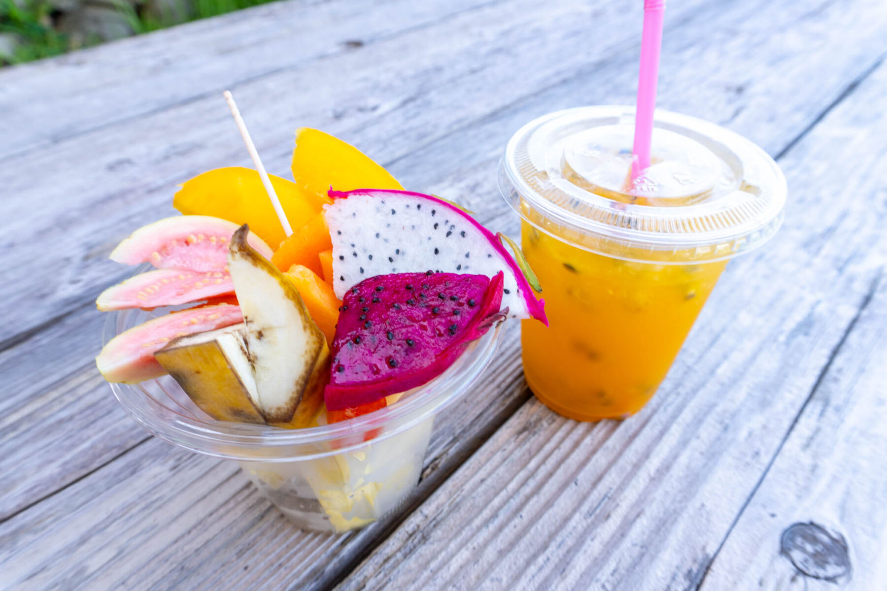 石垣島フルーツランド」の『トロピカルセット』など（石垣市崎枝