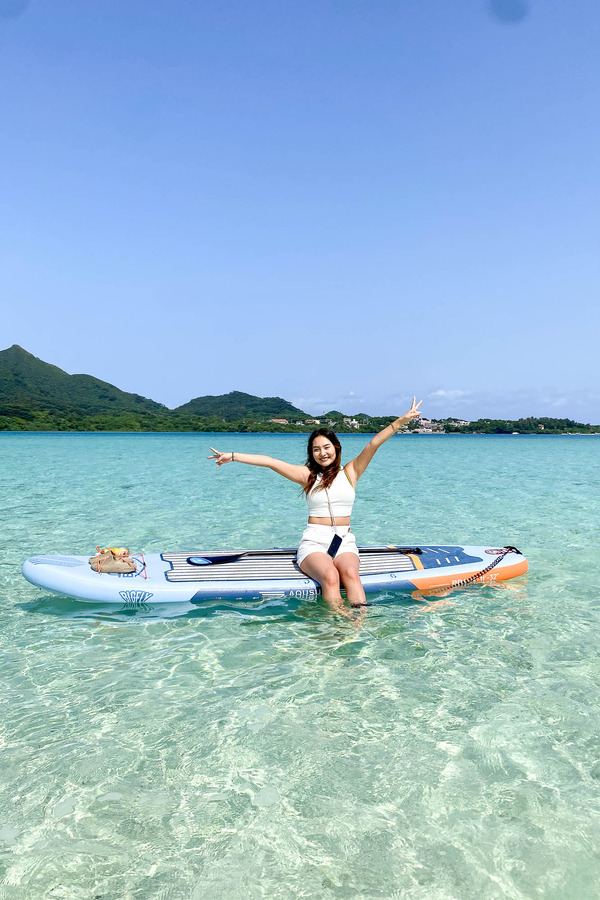 ドローンで撮影もしてくれる！石垣島の有名観光地･川平湾でのマリンショップ「RUANOA」SUPツアーは満足度すごい