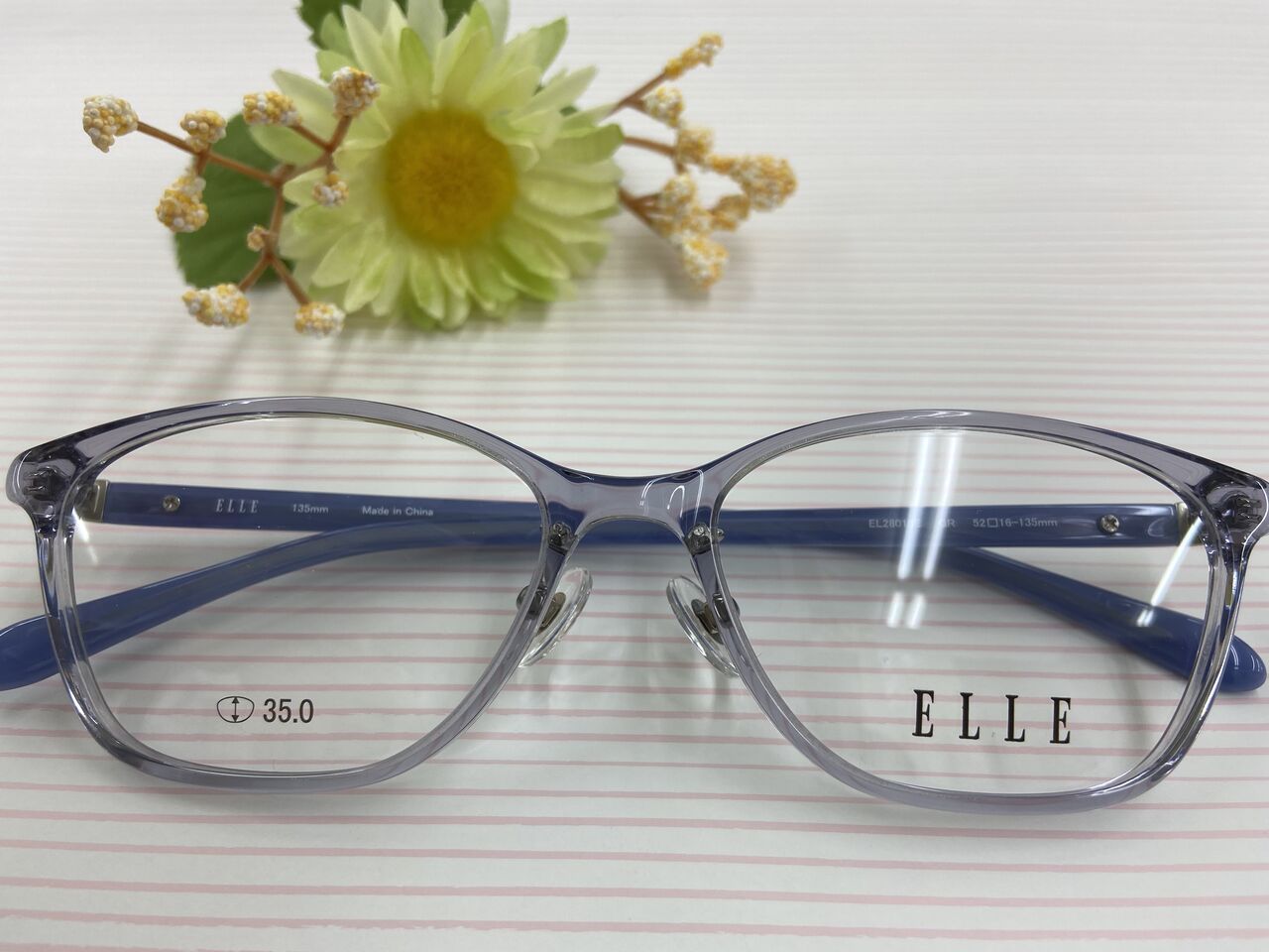 女性に人気の眼鏡フレームelle エル 石原 イシハラ 小野店 船引店 安心技術で地域を応援致します