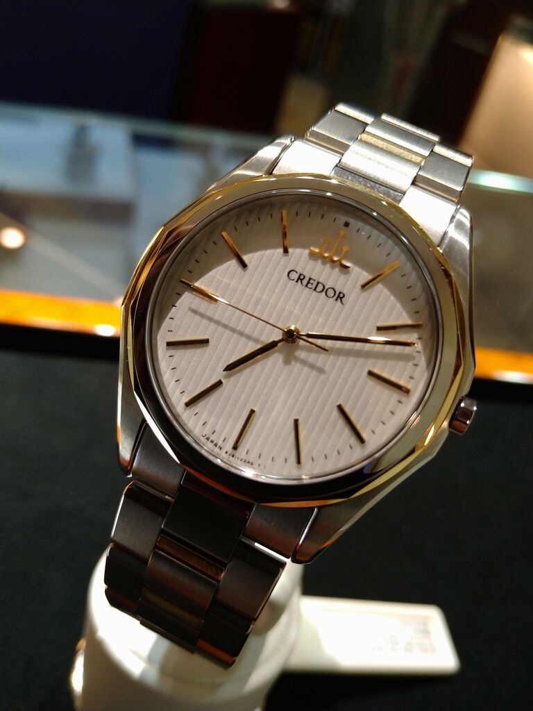 着け心地抜群のお洒落なクレドール GCAR982 : セイコー時計のブログ by
