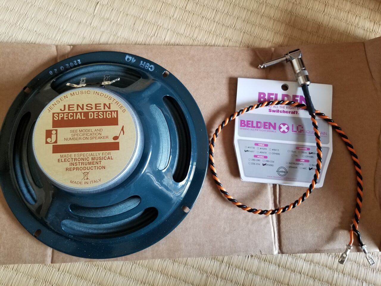 BUGERA V5 JENSENスピーカー BELDENスピーカーケーブル仕様 美品完品 JENSEN ( ジェンセン ) のヴィンテージ系スピーカーの選び方