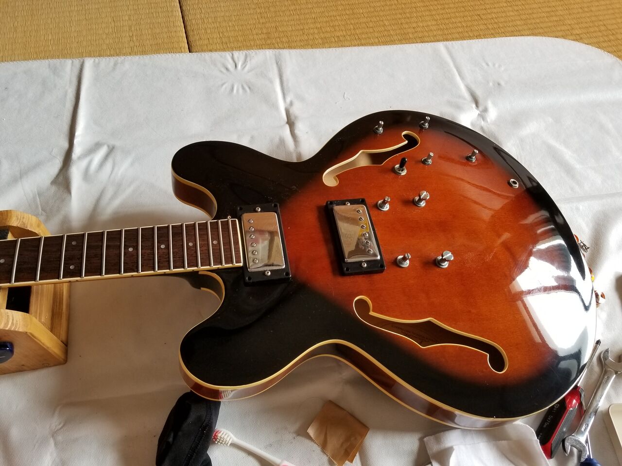 Samick セミアコ ギター SAN.451