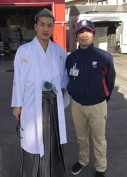 成人式三人男 今日の石川ジム立川 042 523 9595