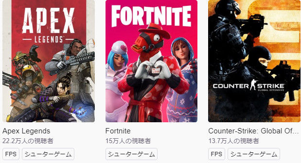 【悲報】Apexの勢いが若干落ちはじめる・・・・・・