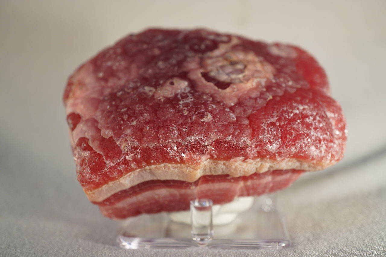 菱マンガン鉱　積丹ルビー　鑑賞石 Yahoo!オークション - 【特別出品】〜なんでも鑑定団400万円の幻