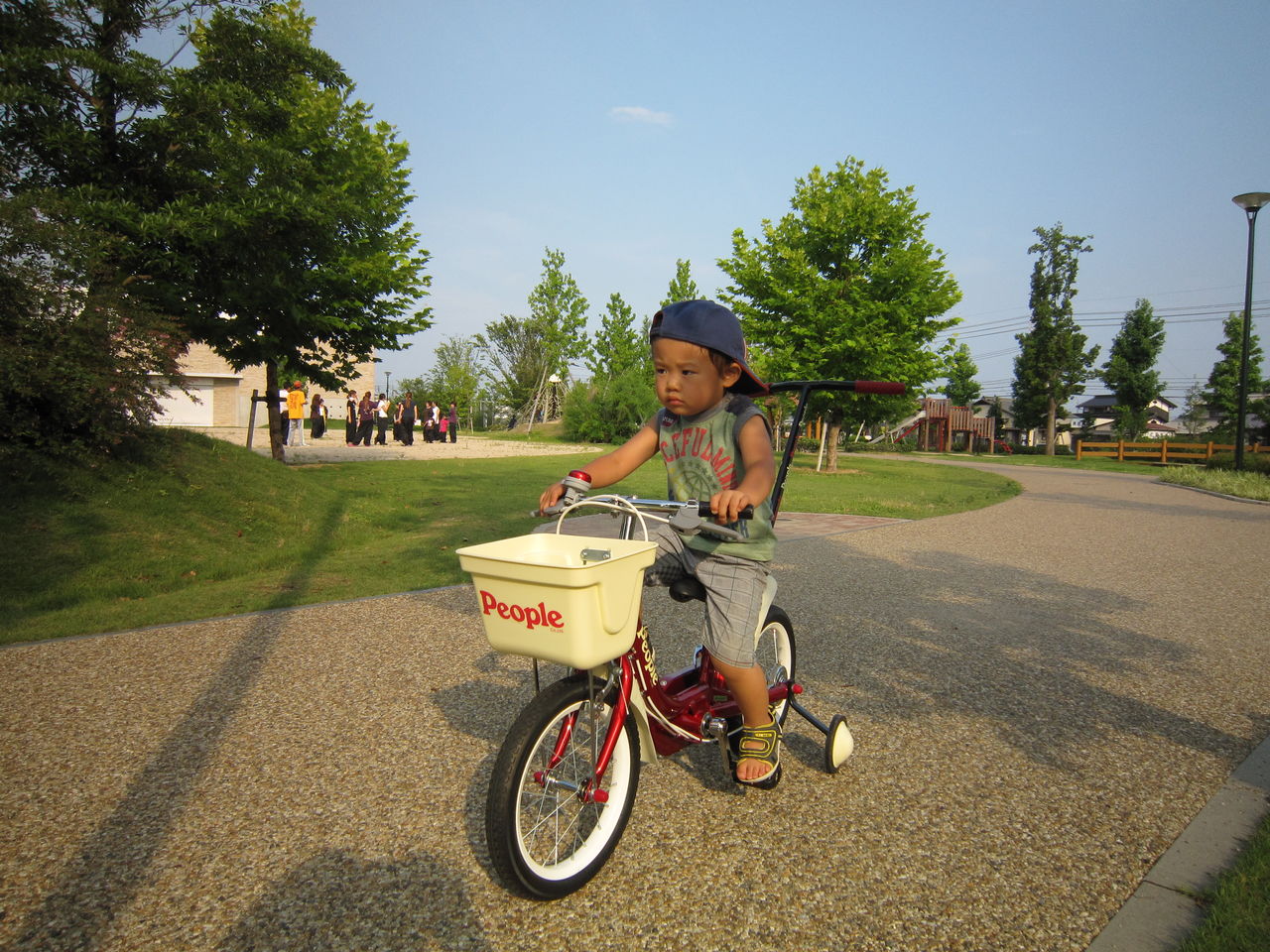 3 人 乗り 自転車 公園
