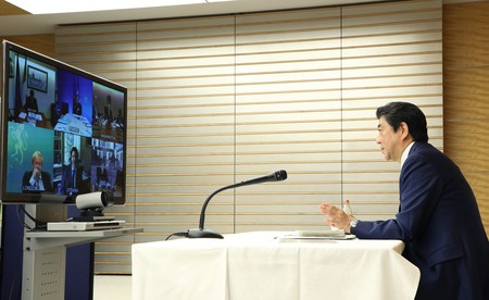 20200316安倍G7電話會談
